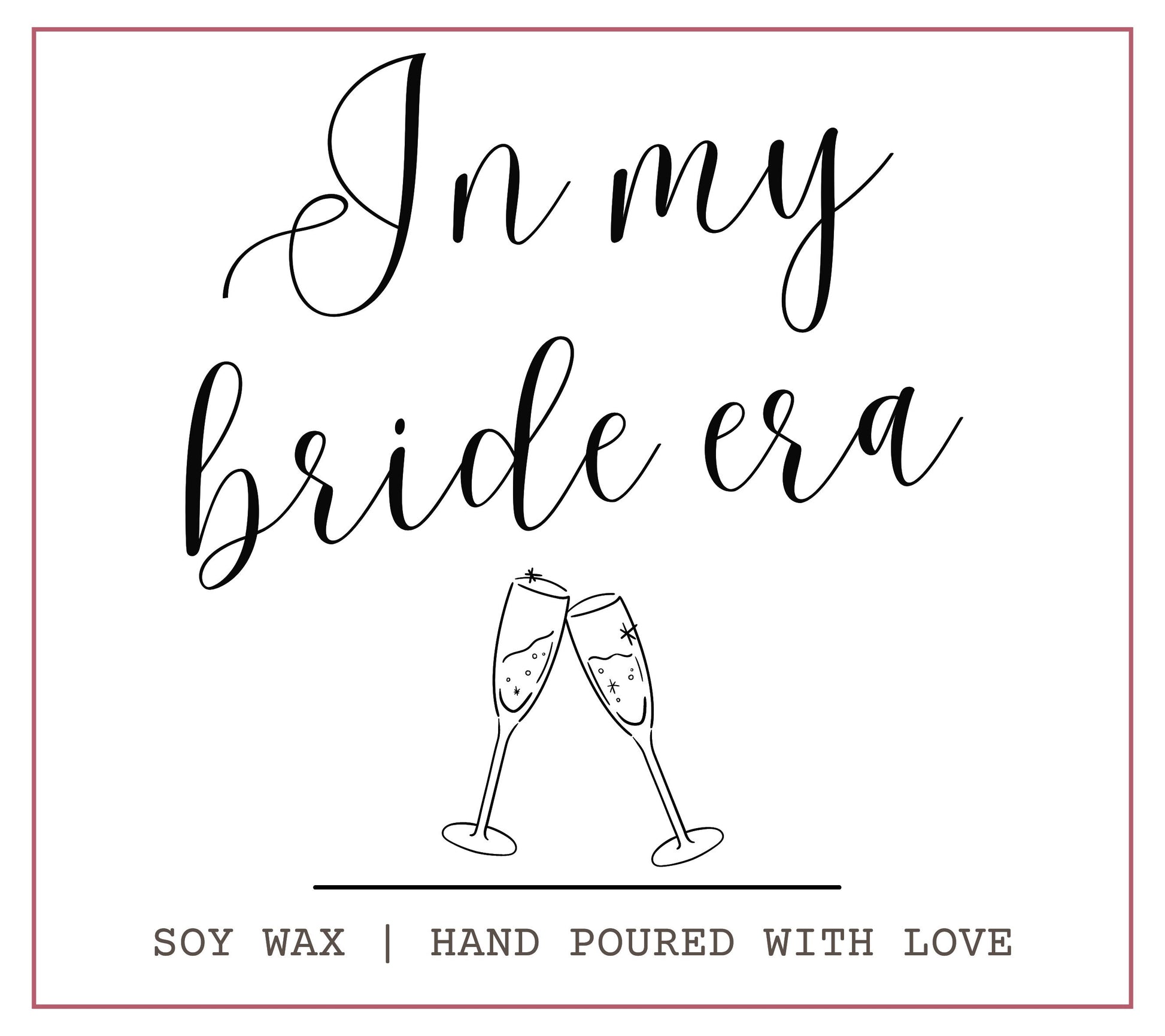 In my Bride Era Scented Candle, Funny Wedding Gift, Bride to Be Gift, gift for bride, Funny Bride to Be Gift for Her, Bridal Wedding Gift, Future MRS, hen night gift, Newly Married Gift, Soy Wax Candle Gift Set