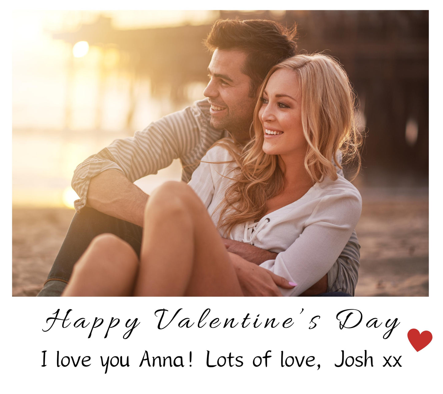 Valentine's Day Personalised Photo Scented Candle, Galentines Custom Valentines Gift with Picture, Couple Photo Gifts for Girlfriend