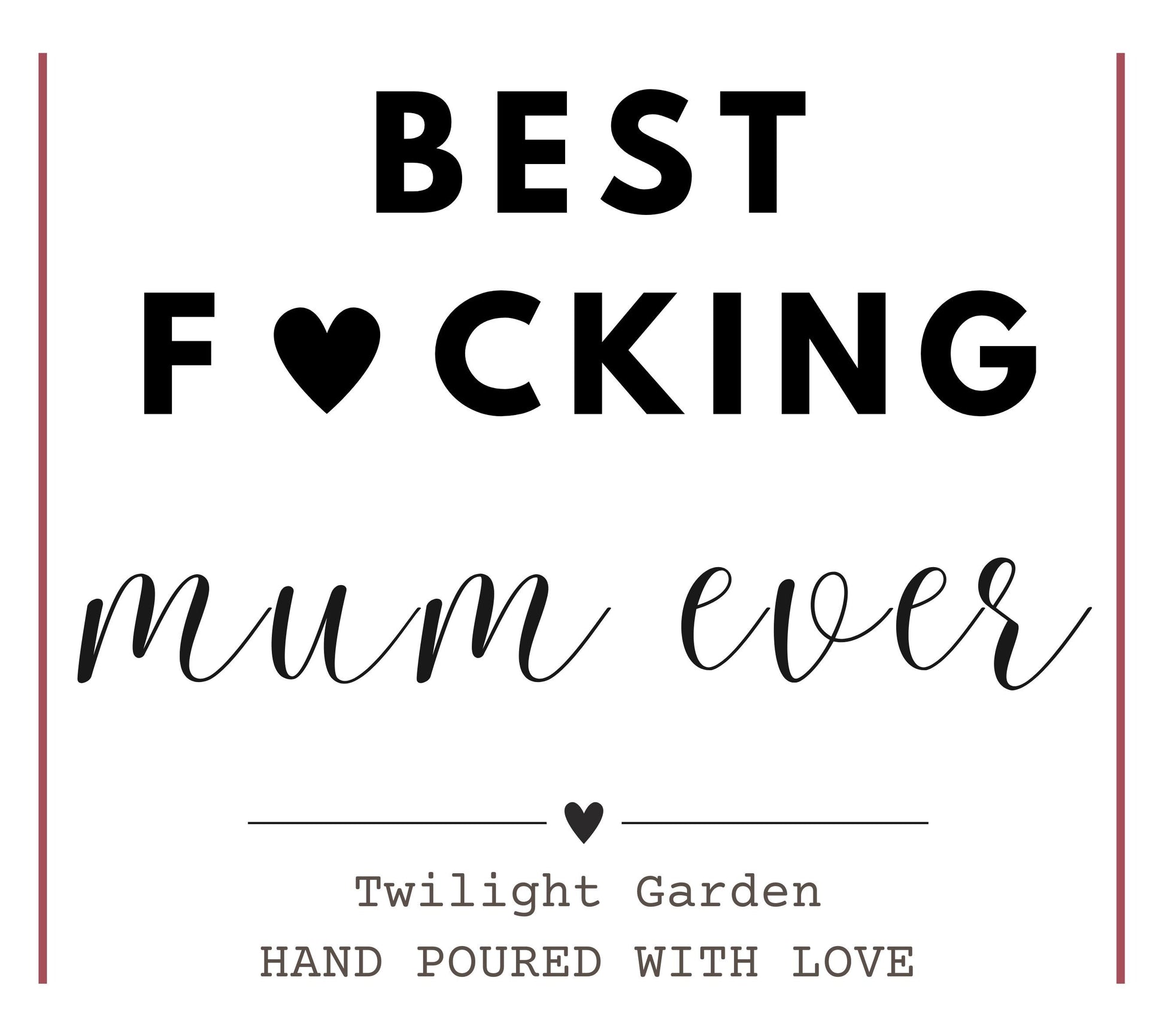 Best Mum Ever Funny Candle Gift for Mum, Mother’s Day Gift, Funny Birthday Gift for Mum, Gift from Daughter, Gift from Son, Mum Appreciation Gift