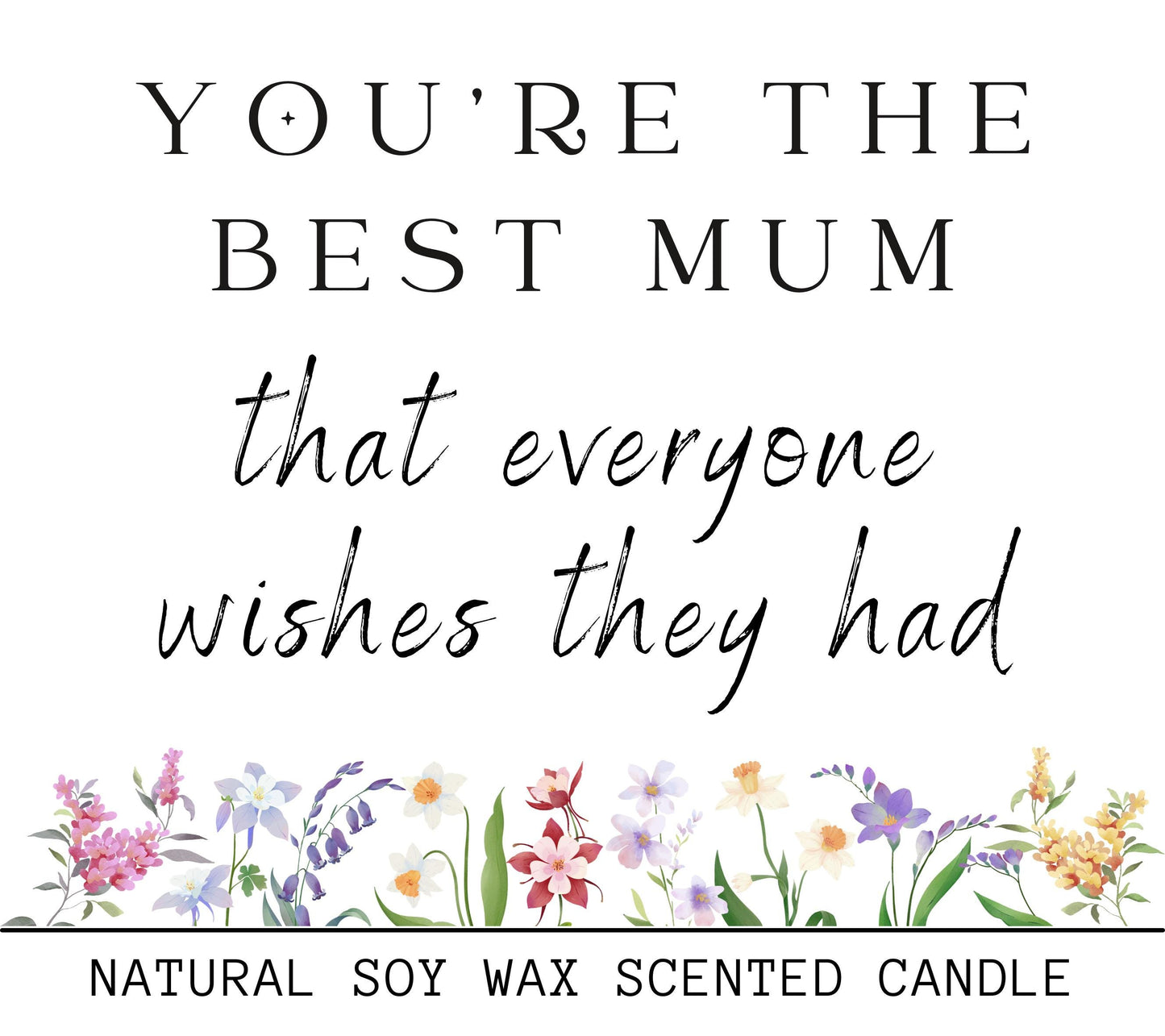 Mothers Day Candle Gift, Nana Mothers Day Presents, The Best Mum Birthday Candle Gift For Her, New Mum Gift Set With Matches, Nanny Gift