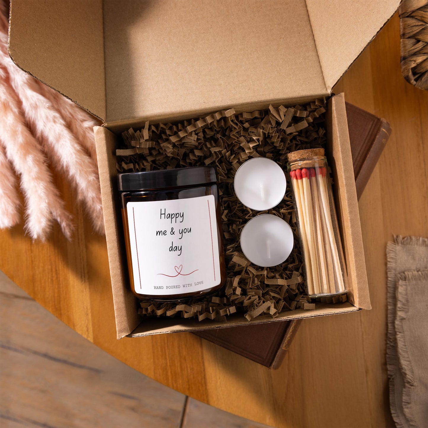 Happy You And Me Day Anniversary Candle, Gift for Husband, Wife, Boyfriend, Anniversary for Man, Gift for Him, 16th Wedding Anniversary