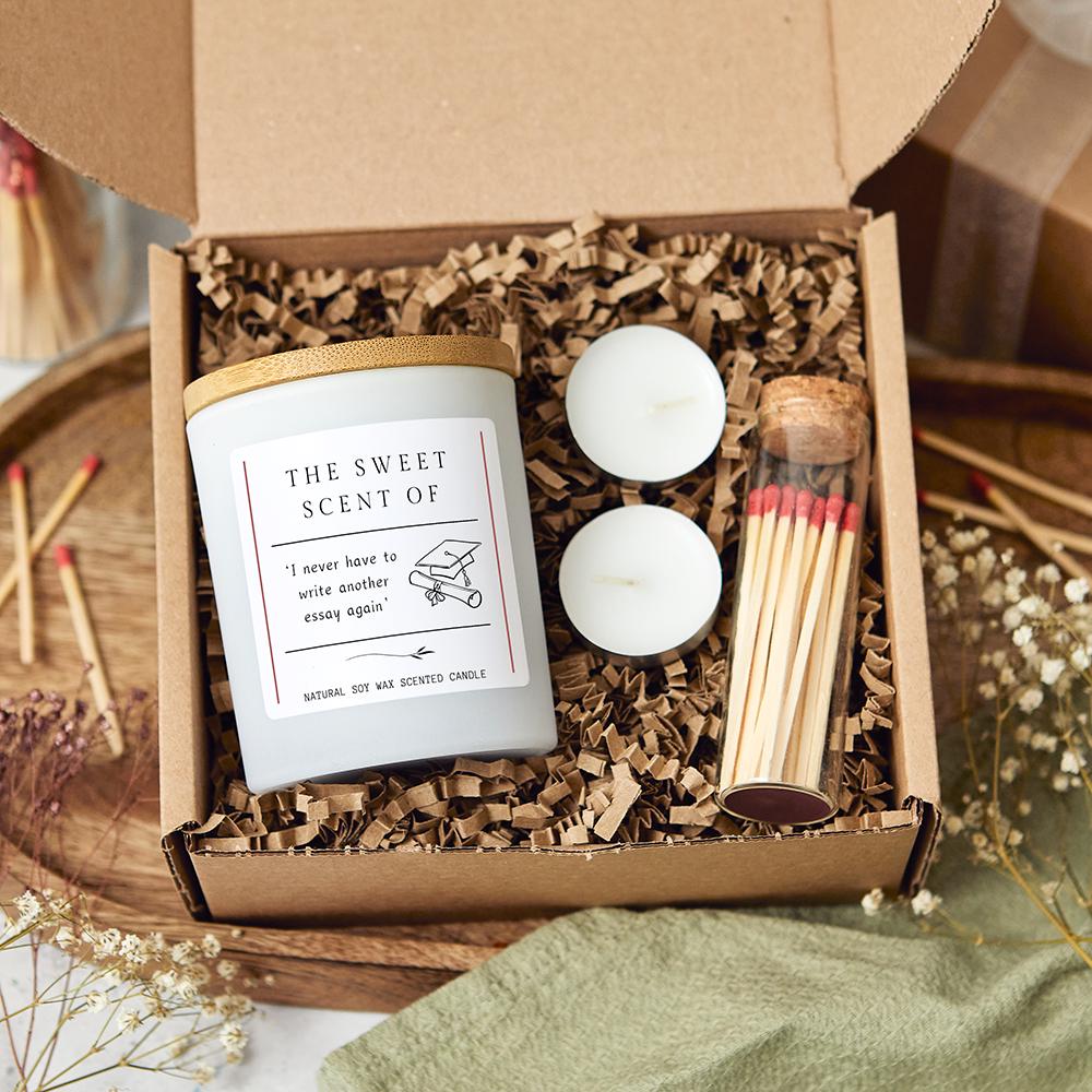 Funny Graduation Gift for Friend, University Graduation Candle, College Graduation Gift, Uni Graduation Class Of 2025 Masters Gift, Phd Gift