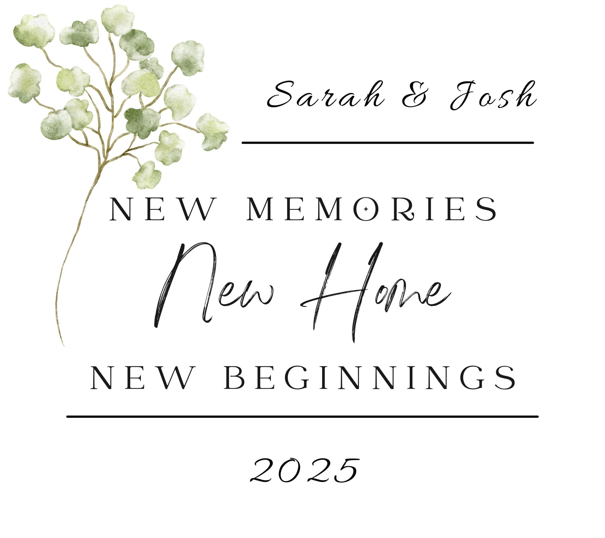 New Home Gift, Personalised Gifts for Home, House Warming Gift, New Beginnings Candle, Home Sweet Home, First Home Gift for Friend & Family