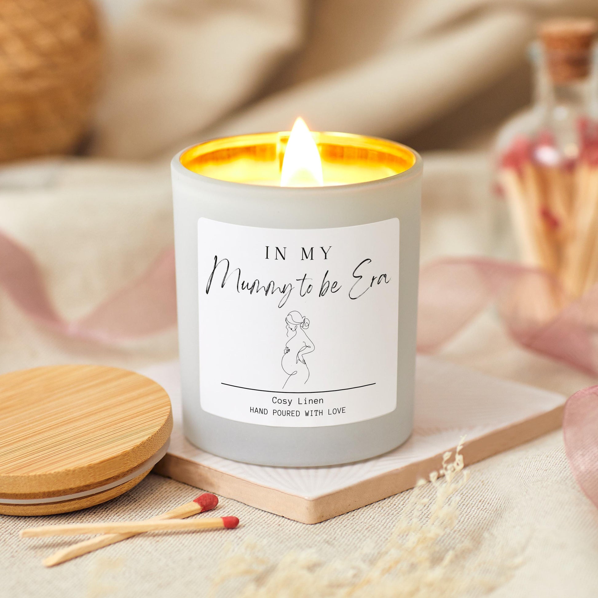 Mummy to Be Era Baby Shower Candle Gift Set, Mum to Be Present, Expectant Mother Gift, Pregnancy gifts, Pregnant Mother, First Time Mum Gift