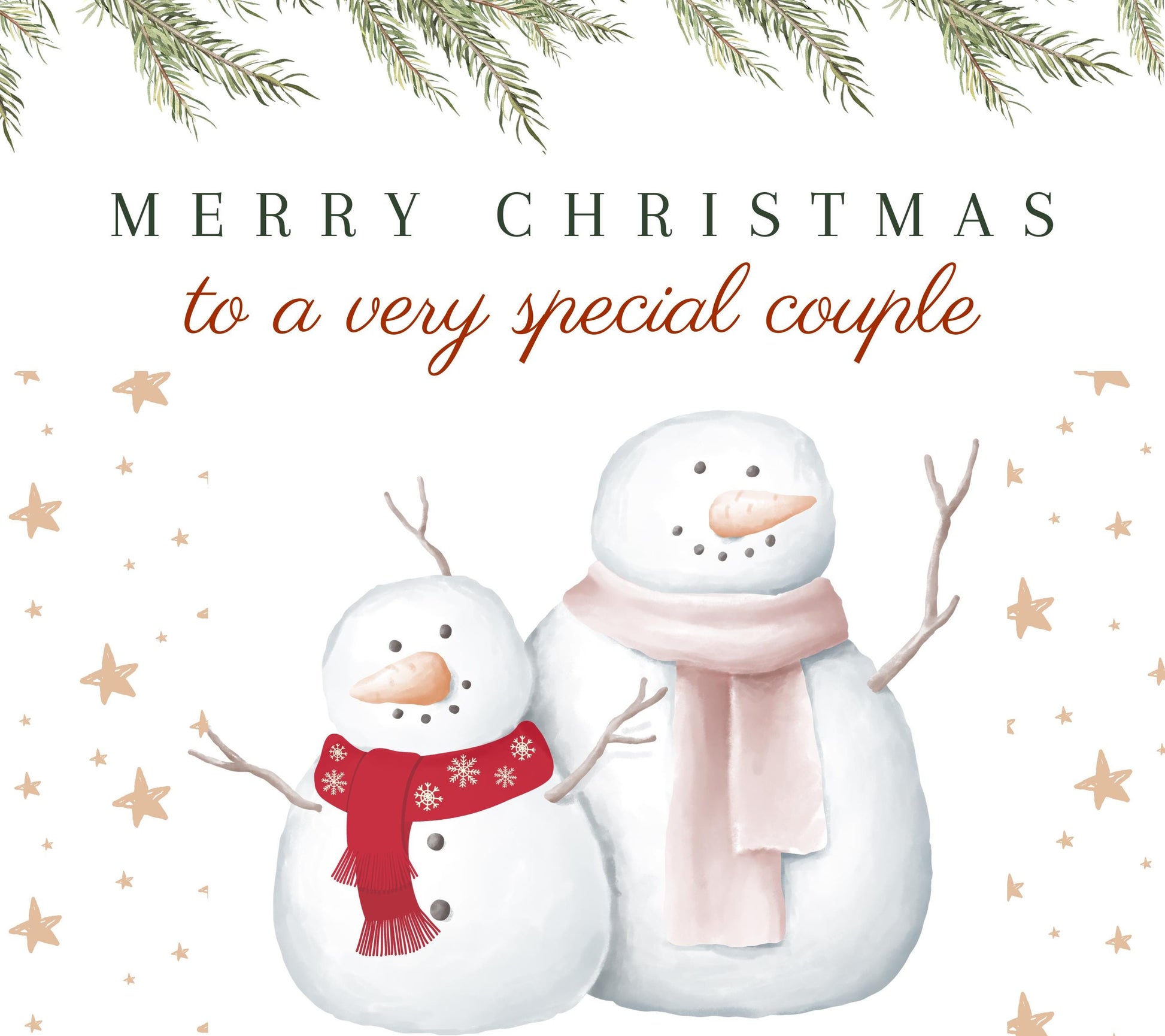 Christmas Candle Gift for Couple, Candle for a Special Couple, Christmas Hamper for Couples, Romantic Christmas Eve Present for Him and Her