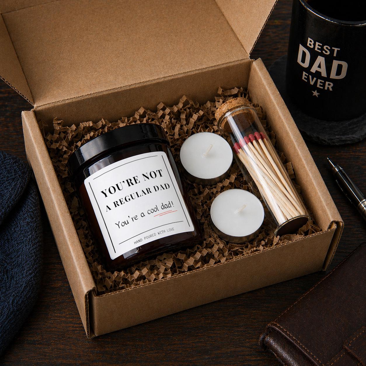 Funny Dad Candle Gift, You’re Not a Regular Dad, You’re a Cool Dad – Father’s Day Gift, Birthday Gift for Dad, Gift for Him