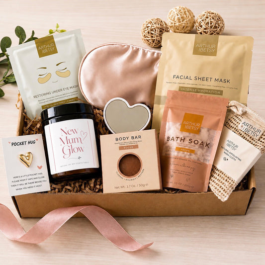 New Mum Self Care Gift Box, New Mum Gift, New Baby Gift For Mum, Postpartum Pamper Hamper, Baby Shower Gift For Her