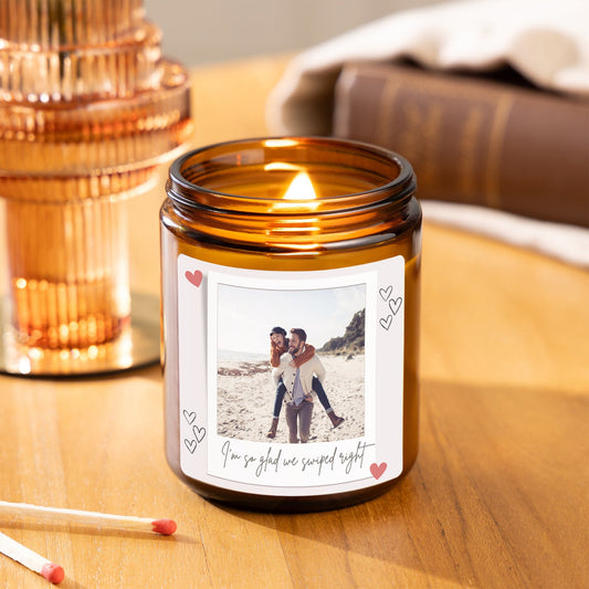 personalised valentine's day scented candle - Personalised Gift for Him Funny Valentines